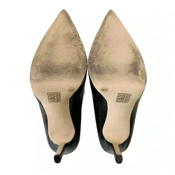 BCGBeneration Pumps Pointy Toe Platform High Heel Stilettos Black Court Shoes 7 - Picture 11 of 16